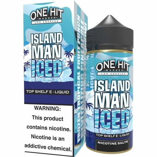 One Hit Wonder 120ml Shortfill Island Man Iced Vape Liquid