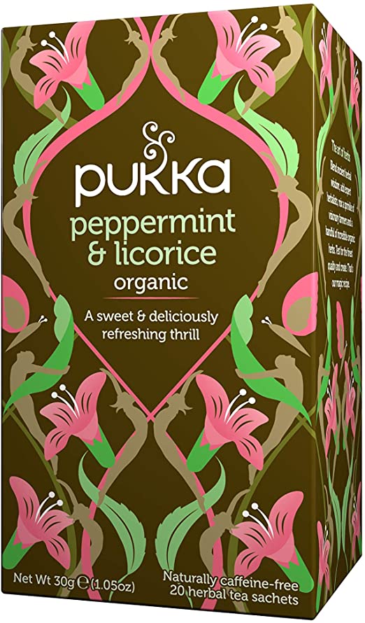 Pukka Tea Peppermint and Licorice (20 Tea Bags)