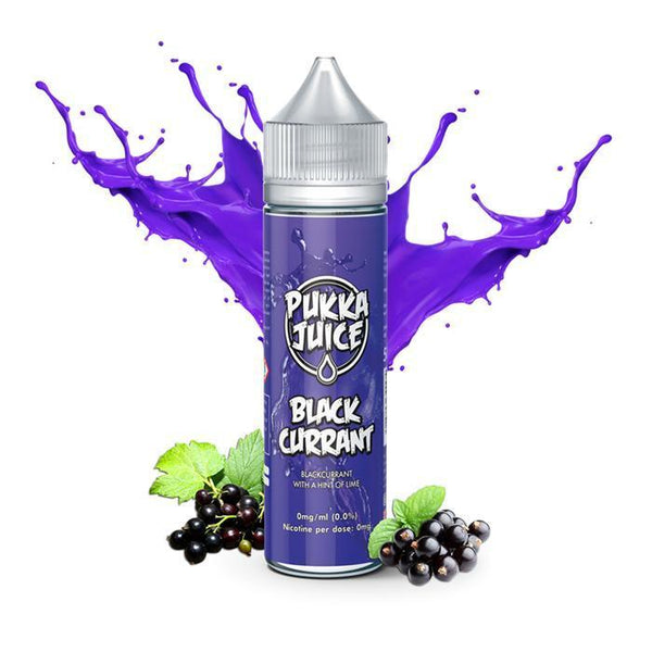 Buy Pukka Juice 60ml - Blackcurrant Vape Liquid Online | Latchford Vape