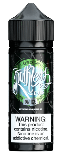 Buy Ruthless 120ml - Skir Skirrr on Ice Vape E-Liquid | Latchford Vape