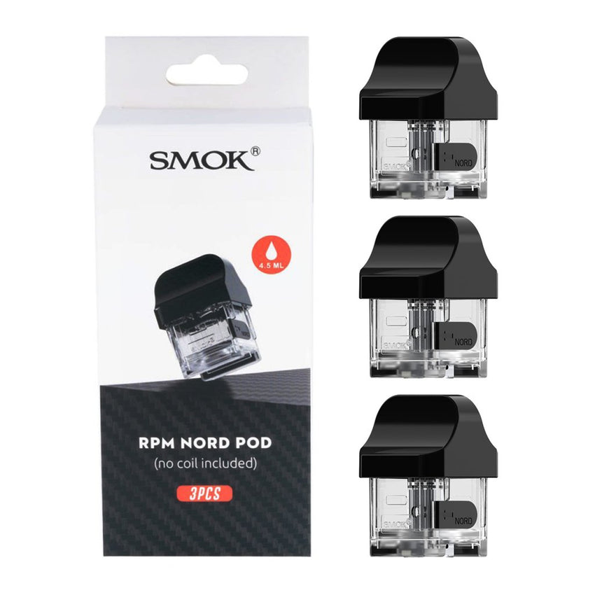 SMOK RPM Nord Replacement Pods 3 Pack