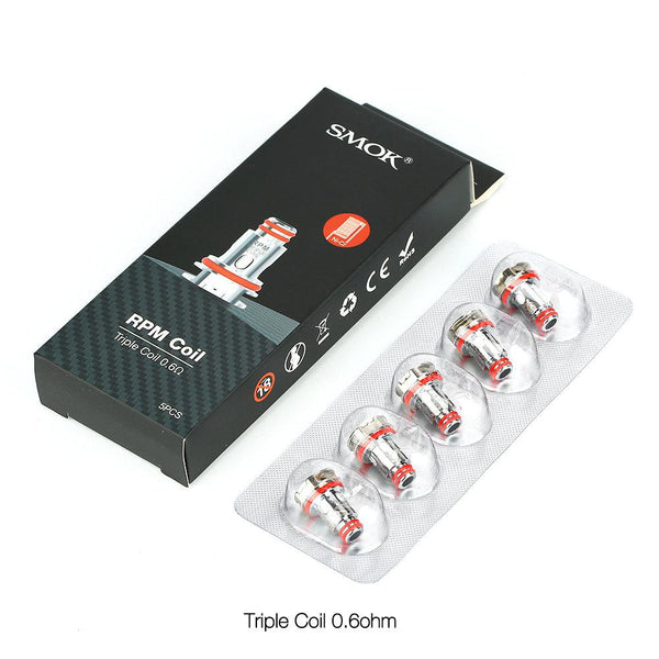 SMOK RPM Triple 0.6 Ohm Coil 5 Pack