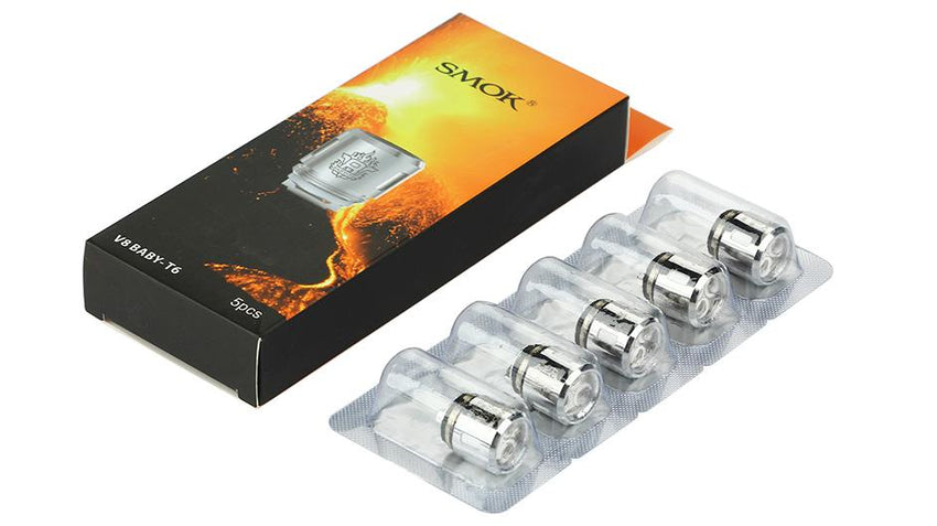 SMOK TFV8 Baby T6 Coils 5 Pack
