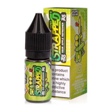 Strapped Nic Salts Sour Apple Refresher 20mg 10ml