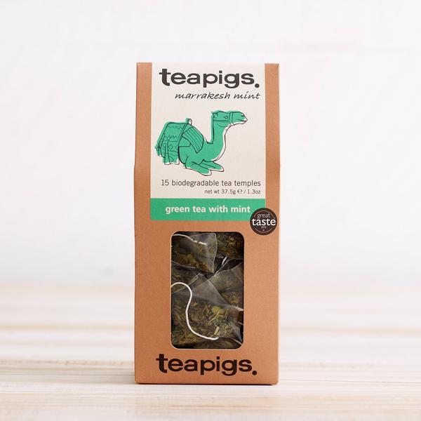 Teapigs Green Tea with Mint Tea Bags (15)