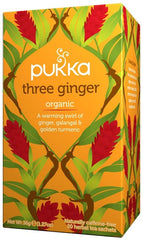 Pukka Tea Three Ginger (20 Tea Bags)