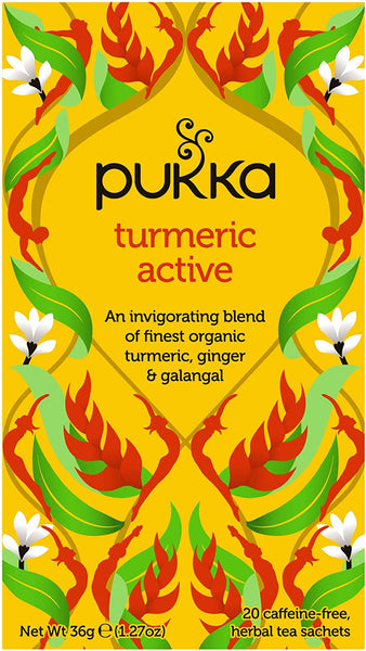 Pukka Tea Turmeric Active (20 Tea Bags)