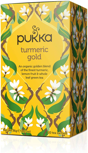 Pukka Tea Turmeric Gold (20 Tea Bags)