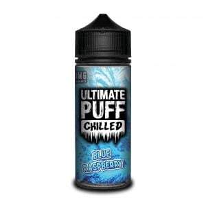 Ultimate Puff 120ml Shortfill Blue Raspberry Vape E-Liquid