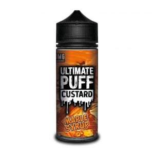 Ultimate Puff 120ml Shortfill Maple syrup Vape E-LIquid