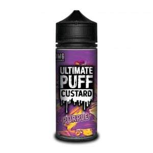 Ultimate Puff 120ml Shortfill Purple Custard Vape E-Liquid