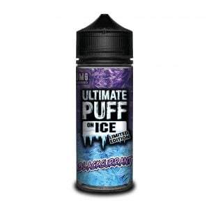 Ultimate Puff 120ml Shortfill Blackcurrant Ice Vape Liquid