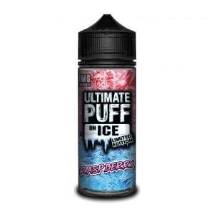 Ultimate Puff 120ml Shortfill Raspberry Vape Liquid