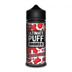 Ultimate Puff 120ml Shortfill strawberry Shake E-Liquid