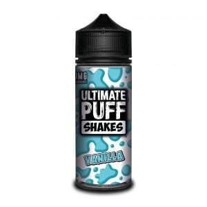 Ultimate Puff 120ml Shortfill Vanilla Shakes Vape E-Liquid