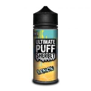 Ultimate Puff 120ml Shortfill Lemon Sherbet Vape E-Liquid