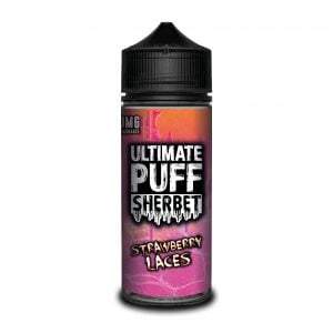Ultimate Puff Sherbet E-Liquid Strawberry Laces 120ml