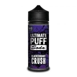Ultimate Puff Soda E-Liquid Blackcurrant Crush 120ml