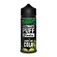 Ultimate Puff Soda E-Liquid Lemon and Lime Cola 120ml