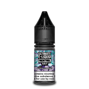 Ultimate Salts Menthol - Blackcurrant Vape E-Liquid | Latchford Vape
