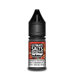 Ultimate Salts Custard - Raspberry Jam Vape E-Liquid | Latchford Vape