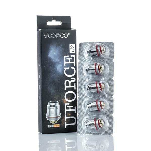 VooPoo UFORCE U2 Replacement Coils 5 Pack