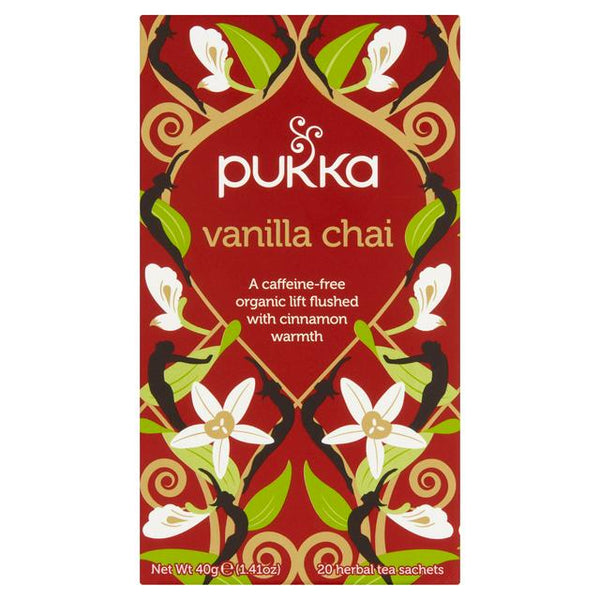 Pukka Tea Vanilla Chai (20 Tea Bags)