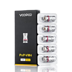 VooPoo PnP VM4 Replacement Coils 5 Pack