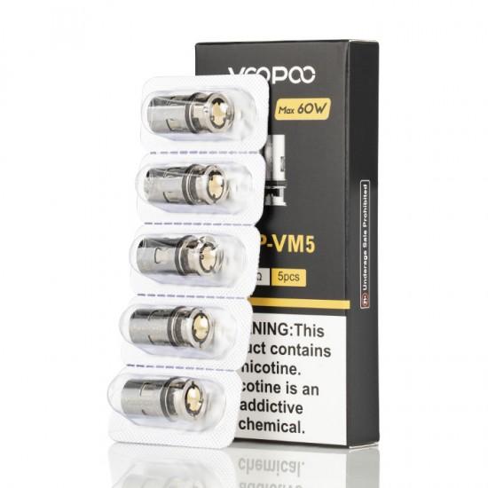 VooPoo PnP VM5 Replacement Coils 5 Pack