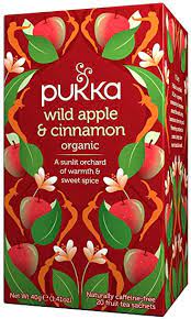 Pukka Tea Wild Apple and Cinnamon (20 Tea Bags)