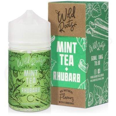 Buy Wild Roots 60ml - Mint Tea & Rhubarb Vape Liquid | Latchford Vape