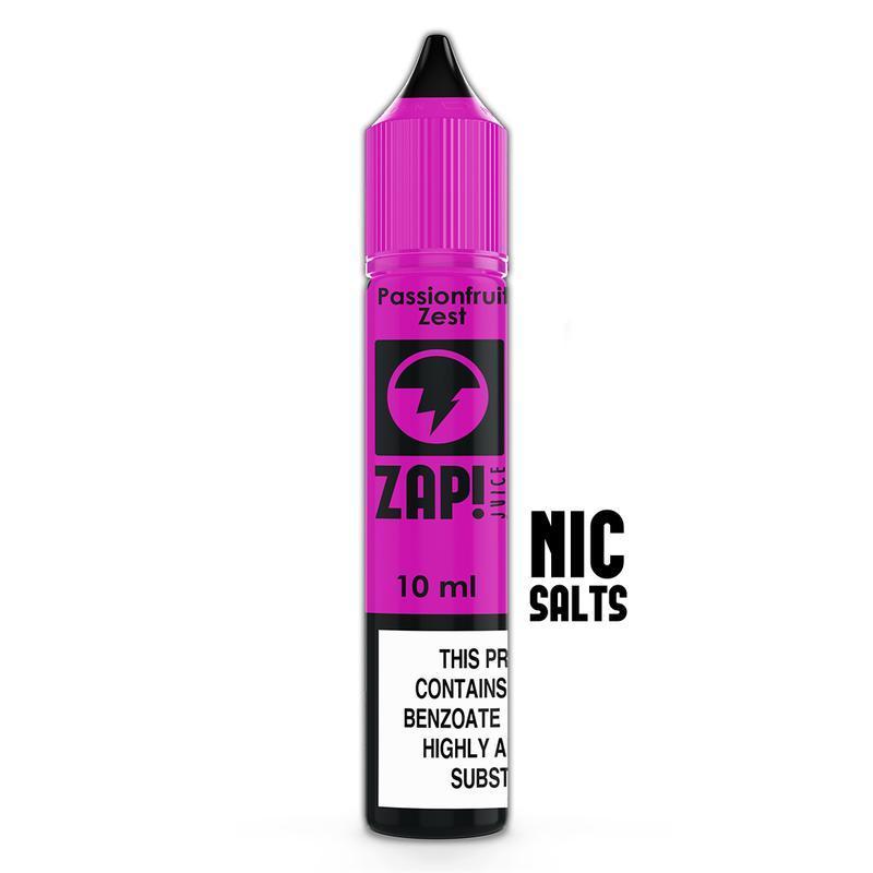 ZAP! Nic. Salt - Passionfruit Zest Vape E-Liquid | Latchford Vape