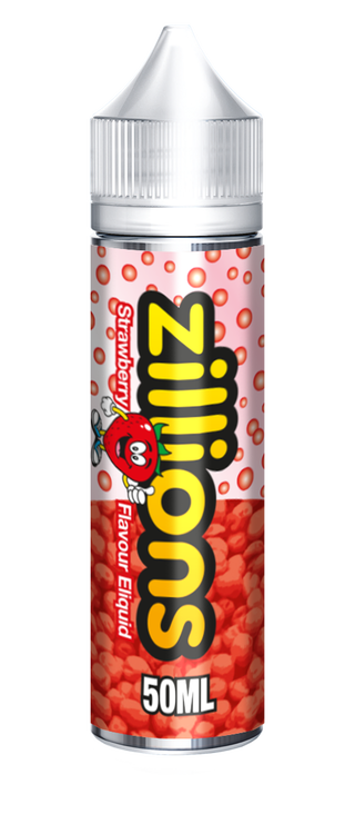 Zillions 60ml Strawberry E-Liquid 