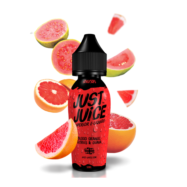 Buy Just Juice 60ml - Blood Orange, Citrus & Guava Liquid | Latchford Vape