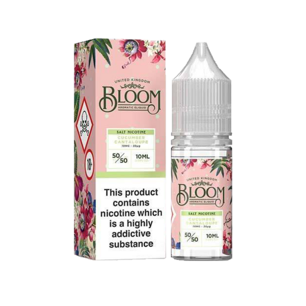 Bloom Nicotine Salt - Cucumber Cantaloupe10ml Bottle