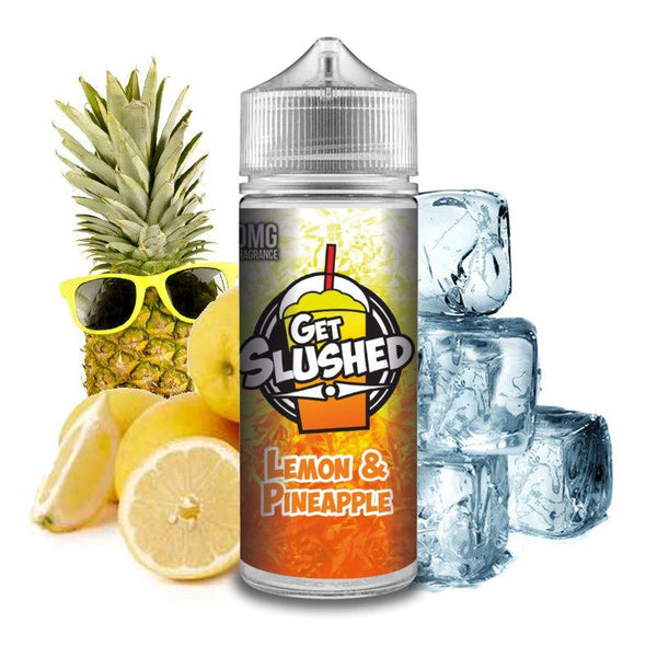 Buy Get Slushed 120ml - Lemon & Pineapple Vape E-LIquid | Latchford Vape