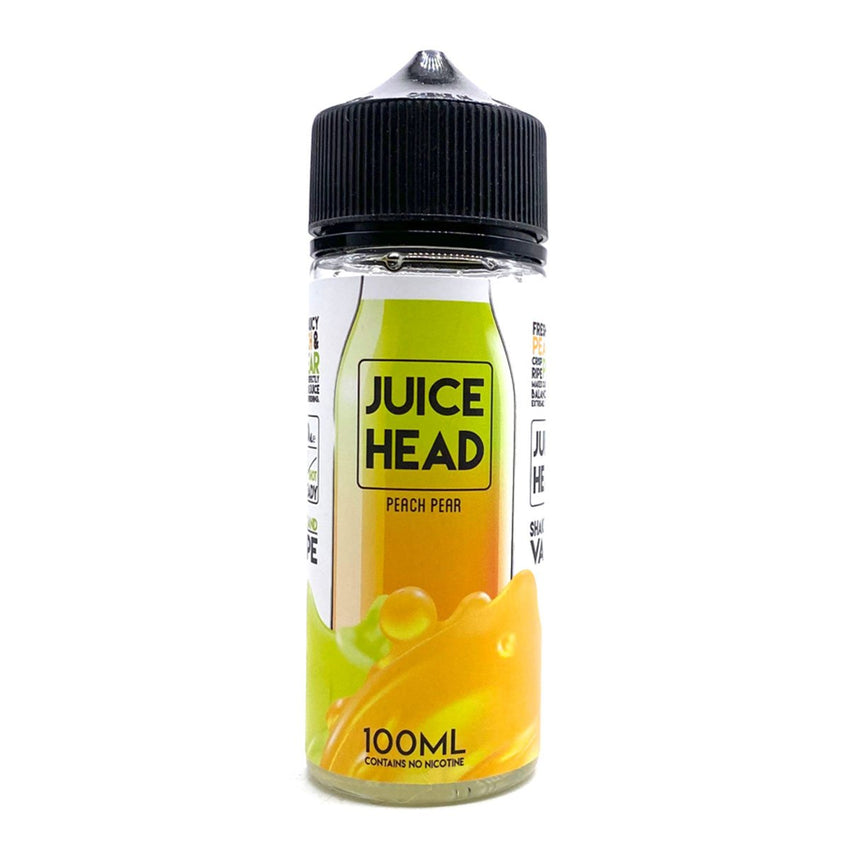 Juice Head 120ml Shortfill - Peach Pear Vape E-Liquid