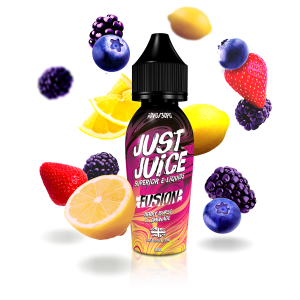 Buy Just Juice 60ml - Fusion Berry Burst & Lemonade | Latchford Vape