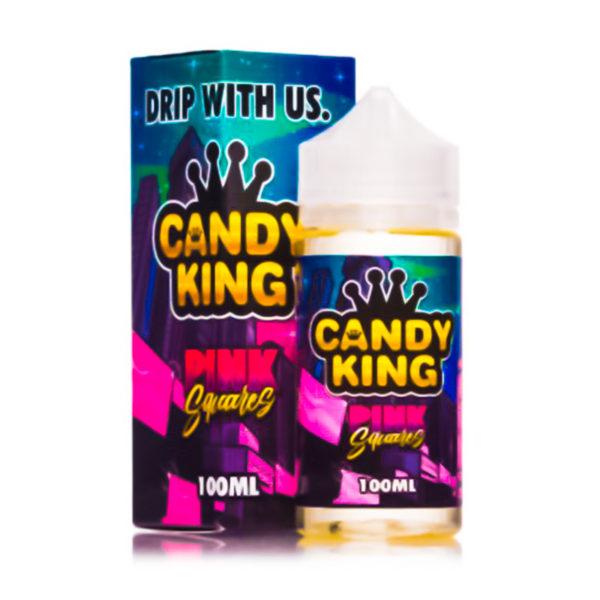 Buy Candy King 120ml - Pink Squares Vape E-Liquid Online | Latchford Vape