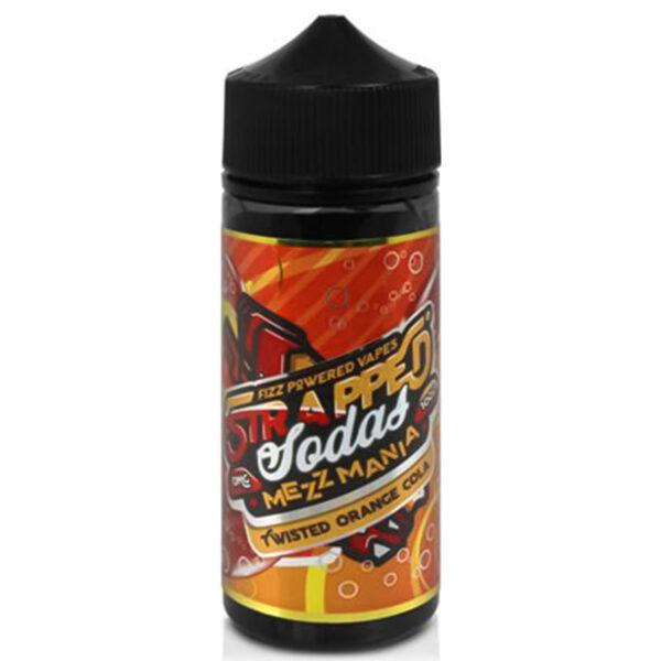 Buy Strapped 120ml - Twisted Orange Cola Liquid | Latchford Vape