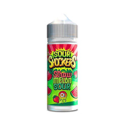 Sour Shockers 120ml - Strawberry Melon Sour Vape E-Liquid | Latchford Vape