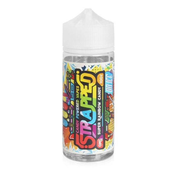 Buy Strapped 120ml - Super Rainbow Candy on Ice | Latchford Vape