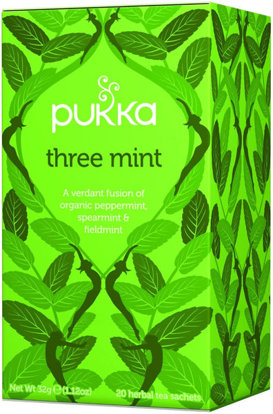 Pukka Tea - Three Mint (20 Tea Bags)