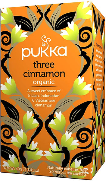 Pukka Tea Three Cinnamon (20 Tea Bags)