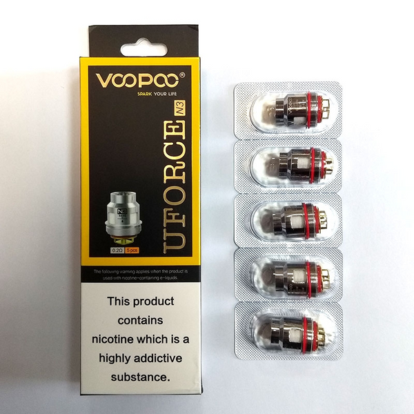 VooPoo UFORCE N3 Replacement Coils 5 Pack